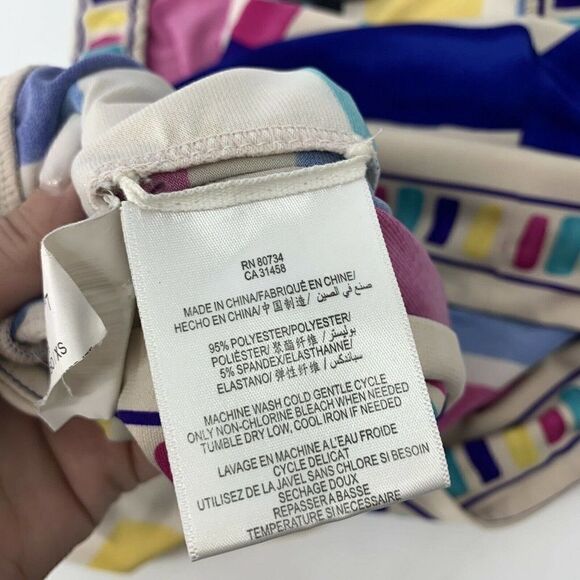 BCBGMaxazria Colorful Art Geometric Dress Size XS - Picture 4 of 4